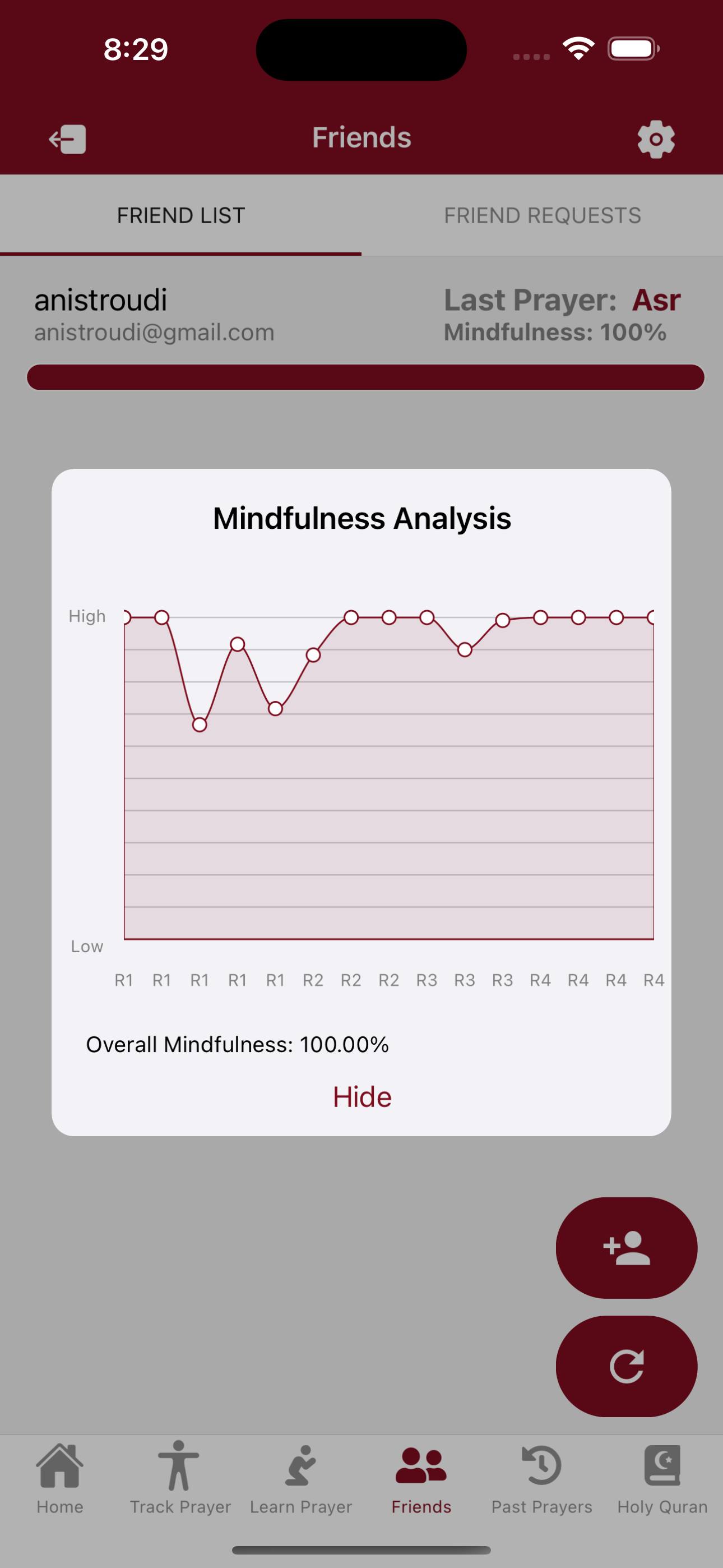 Mindfulness Analysis